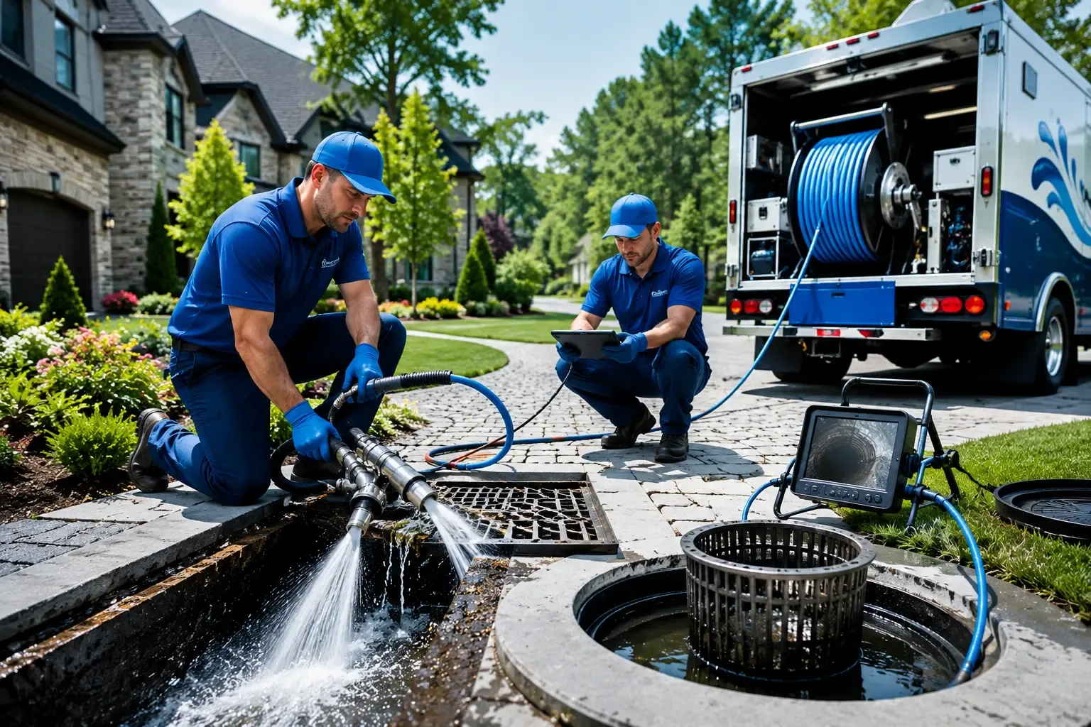 Local outdoor drain cleaning professionals in Bolton, CT